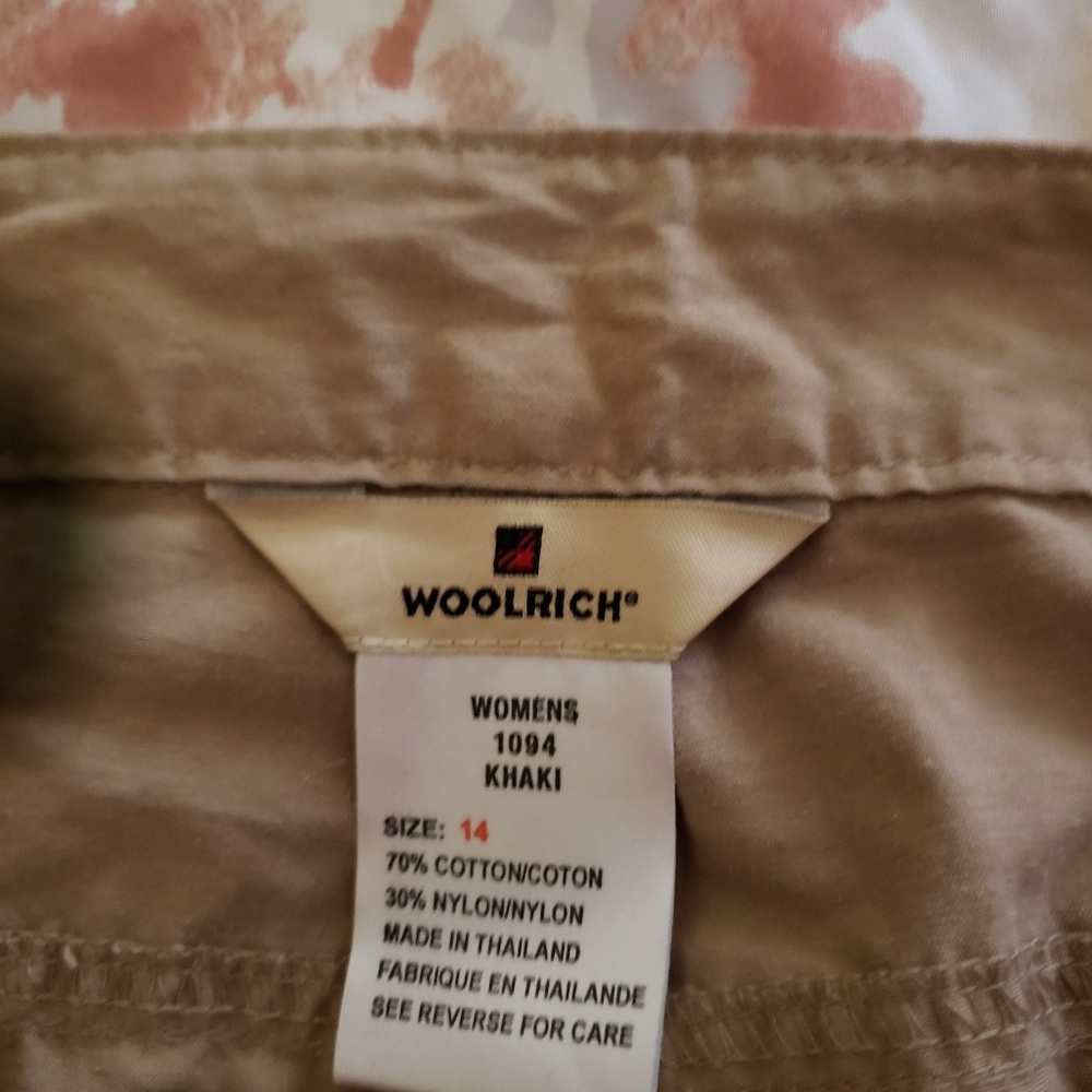 Woolrich khaki pants